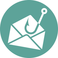 cybersecurity phishing icon